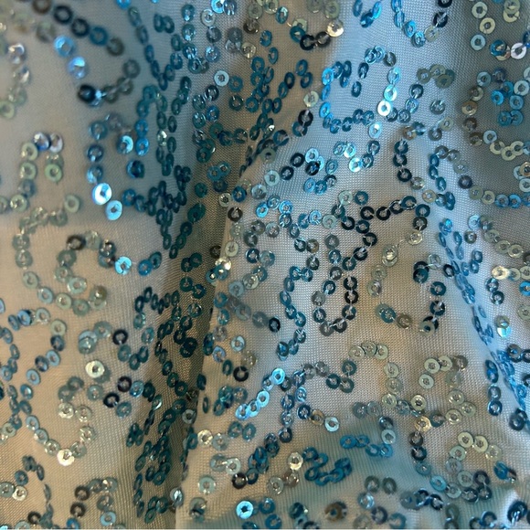 COPY - Curtain Call CXL light blue dance costume WORN ONCE - Picture 7 of 10